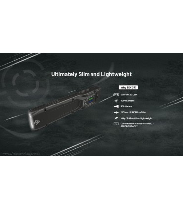 چراغ قوه جیبی نايتکر مدل EDC25