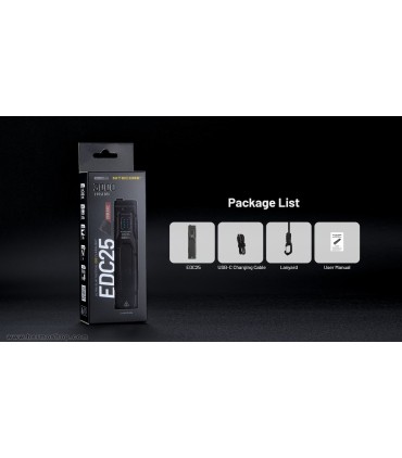 چراغ قوه جیبی نايتکر مدل EDC25