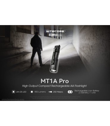 چراغ قوه نايتکر مدل MT1A PRO