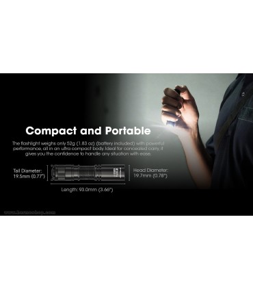 چراغ قوه نايتکر مدل MT1A PRO