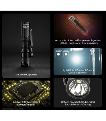 چراغ قوه نايتکر مدل MT1A PRO