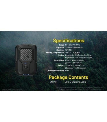 دستگاه دفع حشرات نايتکر مدل EMR40