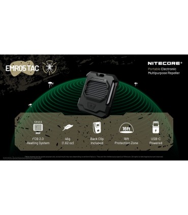 دستگاه دور کننده حشرات نايتکر مدل EMR05