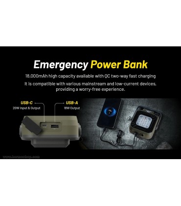 نورافکن چند منظوره نايتکر مدل NWL30