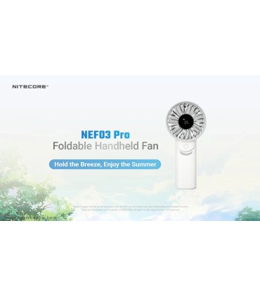فن خنک کننده دستی تاشو نايتکر مدل NEF03 PRO