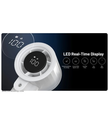 فن خنک کننده دستي نايتکر مدل IZZ COOL 20 PRO