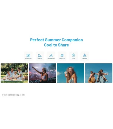 فن خنک کننده دستي نايتکر مدل IZZ COOL 20 PRO