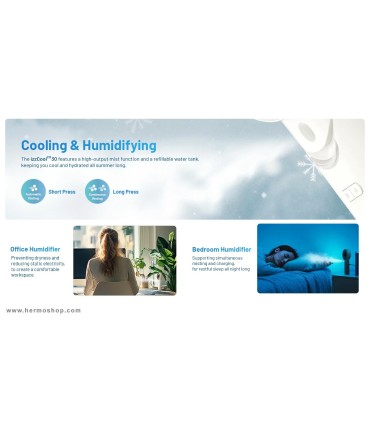فن خنک کننده دستی نايتکر مدل IZZ COOL 30