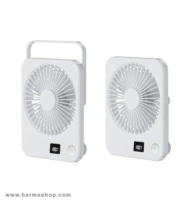 پنکه سفری شارژی ULTRA THIN TABLEFEN مدل JH-168