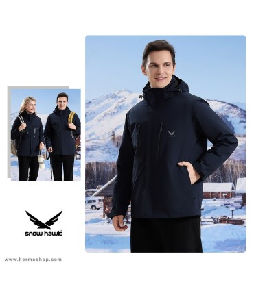 کاپشن دوپوش پر اسنوهاک مدل 68997