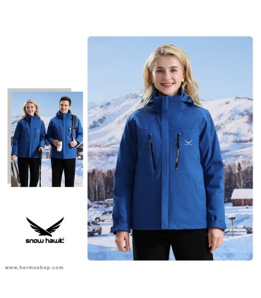 کاپشن دوپوش پر اسنوهاک مدل 68997