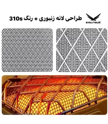 هیتر و بخاری گازی چندکاره اسنوهاک مدل SN-C6195