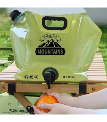 گالن تاشو OUTDOOR WATER BAG 8L مدل G-80