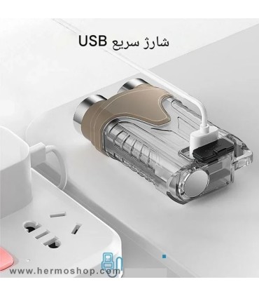 چراغ قوه جیبی چند منظوره Smiling Shark مدل 326