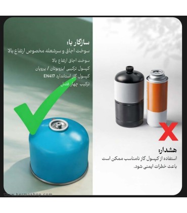 سرشعله اسنوهاک مدل BLAZE PRO SN-C6198