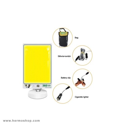 چراغ روشنایی کمپینگ مدل TM-09 COB