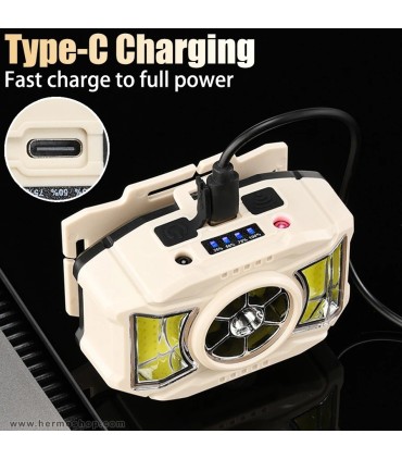 چراغ پیشانی شارژی مدل HC-615S