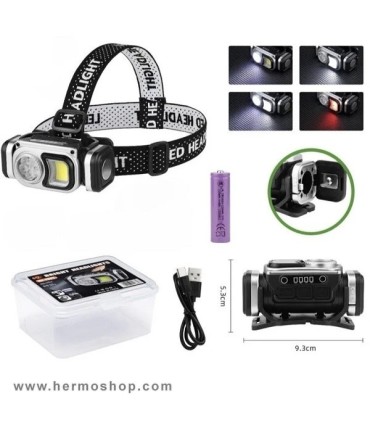 چراغ پیشانی سنسور دار HX مدل HX-T60S