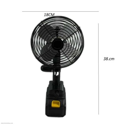 پنکه شارژی Lithium Outdoor Fan مدل ZL-6