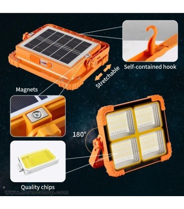 نورافکن سولار شارژی Keyang مدل KY-500W