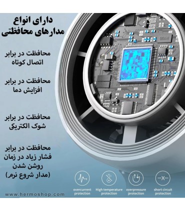 پنکه دستی سرمایش دار Handheld Fan مدل K801