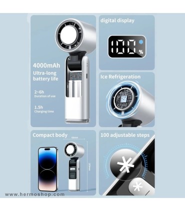 پنکه دستی سرمایش دار Handheld Fan مدل K801