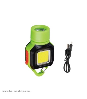چراغ روشنایی جا سوئیچی شارژی مدل DF-668