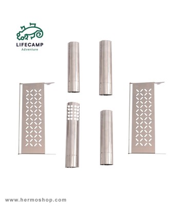 بخاری هیزمی لایف کمپ مدل VLUX 45880