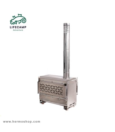 بخاری هیزمی لایف کمپ مدل VLUX 45880