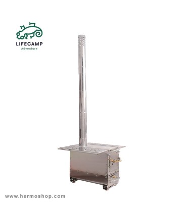 بخاری هیزمی لایف کمپ مدل VLUX 45880