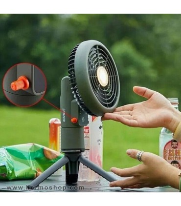 پنکه شارژی سانری مدل Light Fan Mini