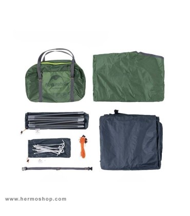 چادر دو نفره نیچرهایک مدل NH15Z006-P