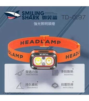 چراغ پیشانی Smiling Shark مدل TD-0197