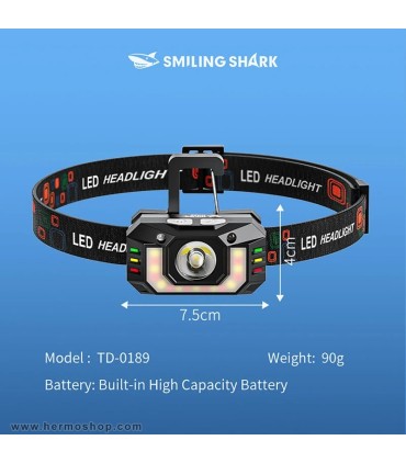 چراغ پیشانی Smiling Shark مدل TD-0189