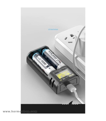 شارژر هوشمند باتری Smiling Shark مدل CD-002D