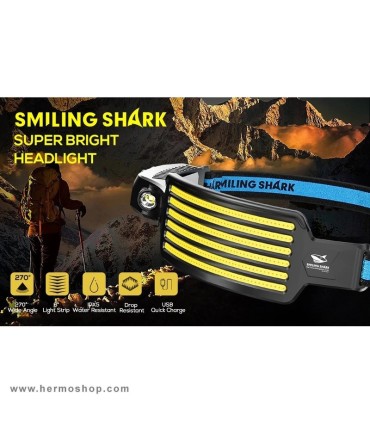 چراغ پیشانی Smiling Shark مدل TD-0123F