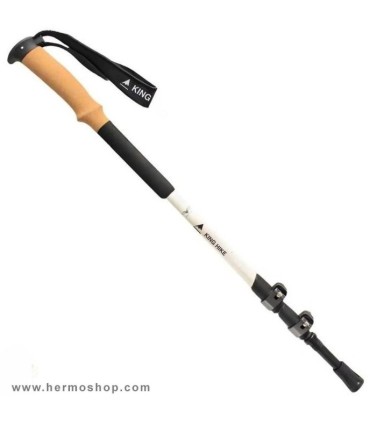 باتوم کوهنوردی دسته چوبی کینگ هایک مدل HK-3-8512