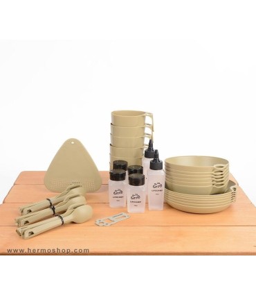 کیف 44 تکه لایف کمپ مدل TRAVEL KIT 45888