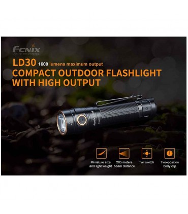 چراغ قوه فنیکس مدل LD30
