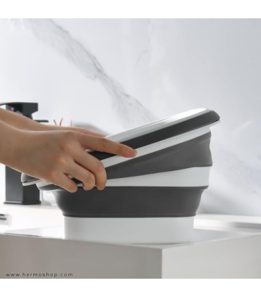 سطل تاشو پلاستیکی کمپینگ مدل ST-7031