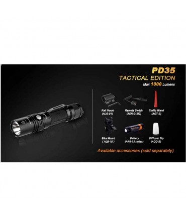 چراغ قوه فنیکس مدل PD35 Tactical Edition