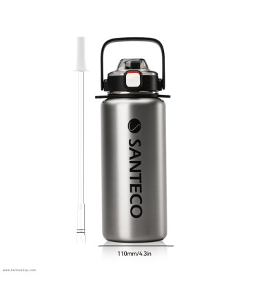 فلاسک دوجداره 1200ml سانتکو مدل Erie کاوردار