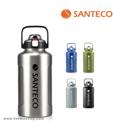 فلاسک دوجداره 1900ml سانتکو مدل Erie Sport کاور دار