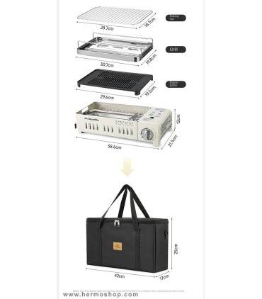 اجاق گاز کمپینگ نیچرهایک مدل CNK2450CF033