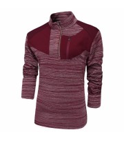 بلوز نیم زیپ مردانه کابلست مدل S62105