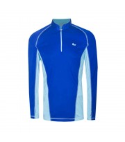 بلوز نیم زیپ تن ریسا مدل فینگردار